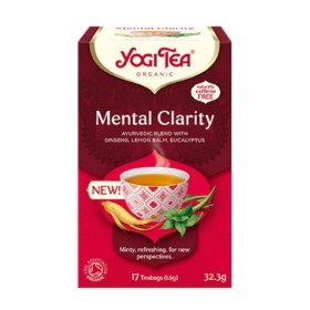 YOGI TEA Mental Clarity Βιολογικό Τσάι για Ευεξία 17 Φακελίσκοι
