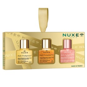 Nuxe Promo Xmas Set 3 Minis Prodigieux (κλασσικό, Or, Florale)  Ξηρό Ενυδατικό Λάδι για Πρόσωπο & Σώμα & Μαλλιά 10mlx3