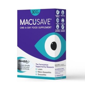 Macusave Συμπλήρωμα Διατροφής για τα Μάτια 30 Κάψουλες