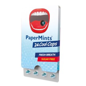 MORE SEPT Papermints Fresh Breathe με Μέντα για Δροσερή Αναπνοή Sugar Free 24 Παστίλιες