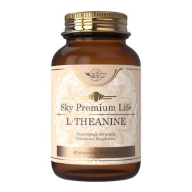 Sky Premium Life L-Theanine Συμπλήρωμα Διατροφής Θεανίνης 60caps
