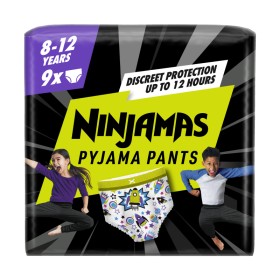 Pampers Ninjamas Pyjama Pants Πάνες Βρακάκι για Αγόρια 8-12 Eτών (27-43kg) 9 Τεμάχια