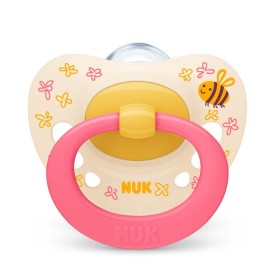 Nuk Signature Πιπίλα 6-18m Μπεζ Μελισσάκια 1 Τεμάχιο [10.736.694]