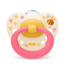 NUK Signature Πιπίλα 6-18m Μπεζ Μελισσάκια 1 Τεμάχιο [10.736.694]