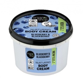 Organic Shop Nurturing Body Cream Mύρτιλο & Βατόμουρο 250ml