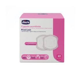 Chicco Αντιβακτηριακά Επιθέματα Στήθους με Κυψελωτή Υφή 60 Τεμάχια