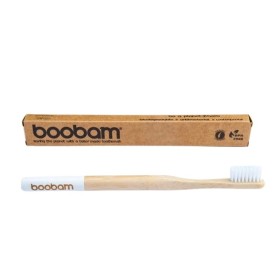 BOOBAM Οδοντόβουρτσα Soft Λευκή 1 Τεμάχιο