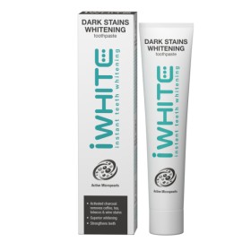 iWhite Dark Stains Οδοντόκρεμα Λεύκανσης με Ενεργό Άνθρακα 75ml