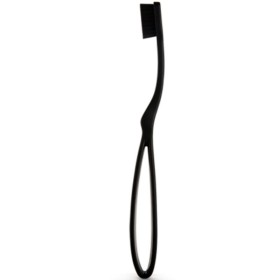 Intermed Ergonomic Toothbrush Medium Οδοντόβουρτσα Μέτρια σε Μαύρο Χρώμα 1 Tεμάχιο