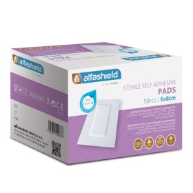 Alfashield Alfa-Pads Self Adhesive Pad Αποστειρωμένο Αντικολλητικό Υποαλλεργικό Αυτοκόλλητο Επίθεμα 6cmx8cm 50 Τεμάχια Alfashield Alfa-Pads Self Adhesive Pad Αποστειρωμένο Αντικολλητικό Υποαλλεργικό Αυτοκόλλητο Επίθεμα 6cmx8cm 50 Τεμάχια