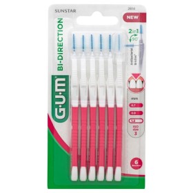 Gum Μεσοδόντια Βουρτσάκια Bi-Direction Φούξια 2614 Tapered 1,2mm 6 Τεμάχια