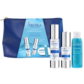 FROIKA Promo Essential Hydration Κρέμα Προσώπου Hyaluronic Moist Cream Light 50ml & Serum Hyaluronic Face 30ml & Καθαριστικό Προσώπου 100ml