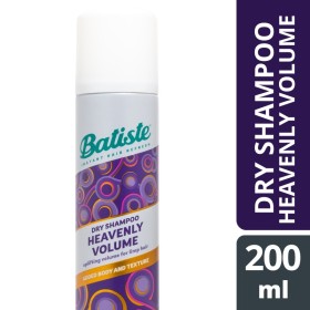 Batiste Heavenly Volume Uplifting for Limp Dry Shampoo Hair Ξηρό Σαμπουάν Όγκου 200ml