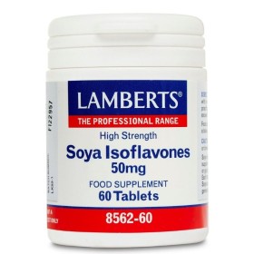 LAMBERTS Soya Isoflavones 50mg Συμπλήρωμα για την Εμμηνόπαυση 60 Ταμπλέτες