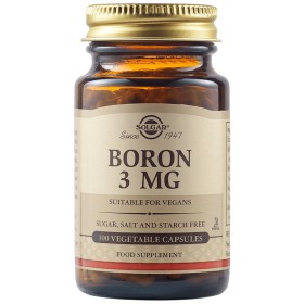 Solgar Boron 3mg 100 Φυτικές Κάψουλες