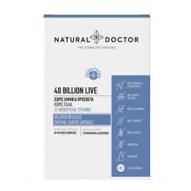 Natural Doctor 40 Billion Live Προβιοτικά 30 Κάψουλες Natural Doctor 40 Billion Live Προβιοτικά 30 Κάψουλες