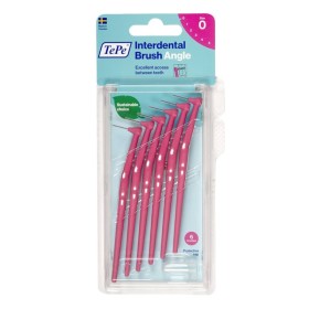 Tepe Interdental Brush Angle 0.4mm Φούξια Μεσοδόντια Βουρτσάκια 6 Τεμάχια