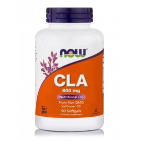 Now Cla® 800 Mg Συμπλήρωμα για την Καύση του Λίπους 90 Μαλακές Κάψουλες Now Cla® 800 Mg Συμπλήρωμα για την Καύση του Λίπους 90 Μαλακές Κάψουλες