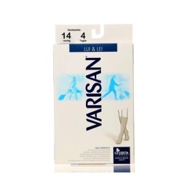Varisan Lui & Lei Maron Κάλτσες Διαβαθμισμένης Συμπίεσης Κάτω Γόνατος 14 Mmhg 707 No 4 (43-45) 1 Ζευγάρι