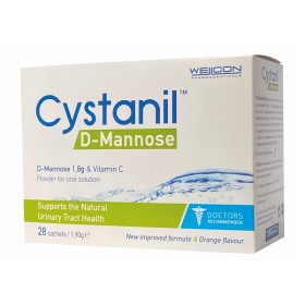 Wellcon Cystanil D-Mannose Σκόνη για Πόσιμο Διάλυμα για το Ουροποιητικό Σύστημα 28 Φακελάκια x 1.8g Wellcon Cystanil D-Mannose Σκόνη για Πόσιμο Διάλυμα για το Ουροποιητικό Σύστημα 28 Φακελάκια x 1.8g