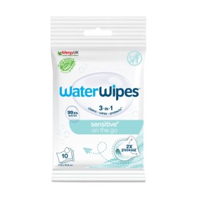 WaterWipes On the Go Άοσμα Μωρομάντηλα με 99.9% Νερό 10 Τεμάχια