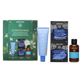 Apivita Promo Hydration Bliss Aqua Beelicious Spf30 Ενυδατική Κρέμα 40ml & Express Beauty Μάσκα Προσώπου για Ενυδάτωση 2x8ml & Hyaluronic Hydra Σαμπουάν 75ml