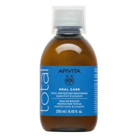 Apivita Oral Care Total Mouthwash Στοματικό Διάλυμα 250ml