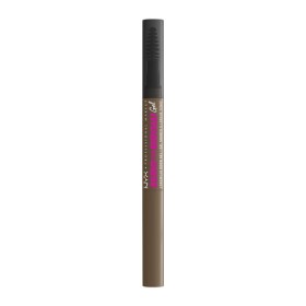 Nyx Professional Make Up Zero To Brow Longwear Gel Ash Blonde Διπλό Απλικατέρ Φρυδιών 2ml
