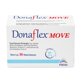 Faran Donaflex Move για την Υγεία των Αρθρώσεων 30 Φακελίσκοι Faran Donaflex Move για την Υγεία των Αρθρώσεων 30 Φακελίσκοι