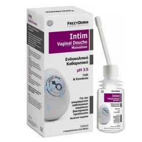 FREZYDERM Intim Vaginal Douche Monodose pH 3.5 Ενδοκολπικό Καθαριστικό Με Ξύδι & Εχινάκεια 150ml