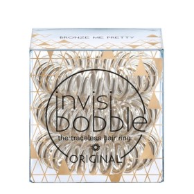 Invisibobble Bronze Me Pretty Original Elegant Hair Spiral Λαστιχάκια Μαλλιών για Κομψά Χτενίσματα 3 Τεμάχια Invisibobble Bronze Me Pretty Original Elegant Hair Spiral Λαστιχάκια Μαλλιών για Κομψά Χτενίσματα 3 Τεμάχια