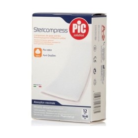 Pic Stericompress 12 Αποστειρωμένες Γάζες 18x40cm Pic Stericompress 12 Αποστειρωμένες Γάζες 18x40cm