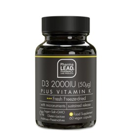 Pharmalead Black Range D3 2000iu Plus Vitamin K για την Ενίσχυση του Ανοσοποιητικού & την Υγεία των Οστών 60 Κάψουλες