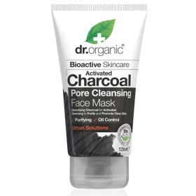 Dr.organic Activated Charcoal Pore Cleansing Μάσκα Καθαρισμού Προσώπου με Ενεργό Άνθρακα 125ml