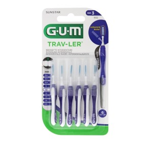 GUM Μεσοδόντια Βουρτσάκια Trav-Ler 1512 Tapered1.2mm 6 Τεμάχια