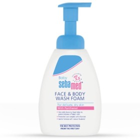 SEBAMED Baby Face & Body Wash Foam Βρεφικό Καθαριστικό Προσώπου & Δέρματος  400ml