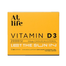 Atlife Vitamin D3 2000iu για Ενίσχυση & Προστασία του Οργανισμού 60 Δισκία