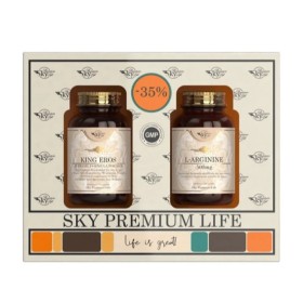 Sky Premium Promo King Eros 500mg για την Σεξουαλική Υγεία του Άνδρα 60 Kάψουλες & L-Arginine 500mg 60 Kάψουλες Sky Premium Promo King Eros 500mg για την Σεξουαλική Υγεία του Άνδρα 60 Kάψουλες & L-Arginine 500mg 60 Kάψουλες