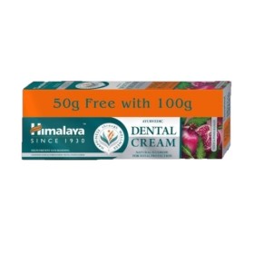 Himalaya Ayurvedic Dental Cream Toothpaste Οδοντόκρεμα 100g & Δώρο 50g