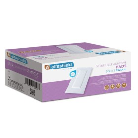 Alfashield Alfa-Pads Self Adhesive Pad Αποστειρωμένο Αντικολλητικό Υποαλλεργικό Αυτοκόλλητο Επίθεμα 9cmx20cm 50 Τεμάχια Alfashield Alfa-Pads Self Adhesive Pad Αποστειρωμένο Αντικολλητικό Υποαλλεργικό Αυτοκόλλητο Επίθεμα 9cmx20cm 50 Τεμάχια