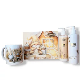 Scandal Beauty Promo Xmas Powder Tornado Body Lotion Ενυδατική Κρέμα Σώματος 200ml & Αφρόλουτρο 200ml & Δώρο Κούπα