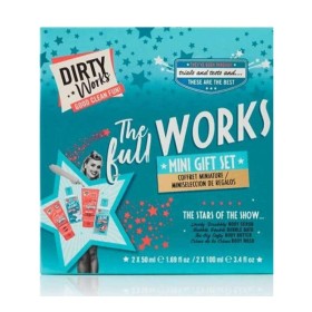 DIRTY WORKS Promo The Full Works Bubble Bath 100ml & Body Wash 100ml & Body Scrub 50ml & Body Butter 50ml