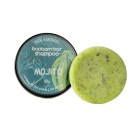 Boobam Bar Shampoo Mojito Σαμπουάν σε Μπάρα Μοχίτο για Ξηρά Μαλλιά 60g Boobam Bar Shampoo Mojito Σαμπουάν σε Μπάρα Μοχίτο για Ξηρά Μαλλιά 60g