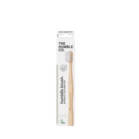 THE HUMBLE CO Humble Brush Bamboo Toothbrush Soft Οδοντόβουρτσα Ενηλίκων Λευκή 1 Τεμάχιο