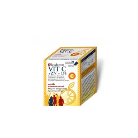 LAVDANON Vit C & Vit D3 & Zn Συμπλήρωμα Διατροφής 30 Φακελίσκοι