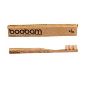 BOOBAM Brush Natural Παιδική Οδοντόβουρτσα Extra Soft 1 Τεμάχιο