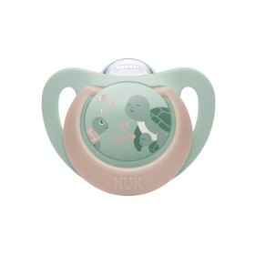 Nuk First Choice Ορθοδοντική Πιπίλα Σιλικόνης με Θήκη 18-36m Χελώνα 1 Τεμάχιο Nuk First Choice Ορθοδοντική Πιπίλα Σιλικόνης με Θήκη 18-36m Χελώνα 1 Τεμάχιο