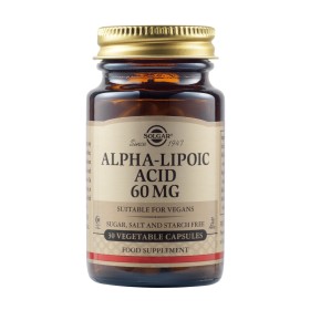 Solgar Alpha-Lipoic Acid 60mg 30 Φυτικές Κάψουλες Solgar Alpha-Lipoic Acid 60mg 30 Φυτικές Κάψουλες