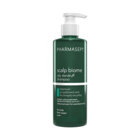 Pharmasept Scalp Biome Oily Dandruff Σαμπουάν Ρύθμισης Λιπαρότητας & της Λιπαρής Πιτυρίδας με Πρεβιοτικά 400ml Pharmasept Scalp Biome Oily Dandruff Σαμπουάν Ρύθμισης Λιπαρότητας & της Λιπαρής Πιτυρίδας με Πρεβιοτικά 400ml