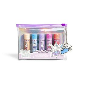 MARTINELIA Magic Ballet Lip Balm Cosmetic Bag Σετ με Παιδικά Lipbalms 5x4g & Τσαντάκι